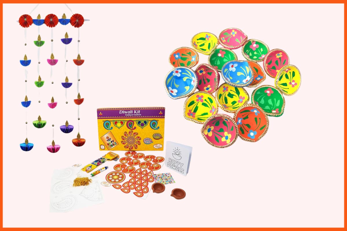 การลงทุนต่ำของ Diwali แนวคิดที่ให้ผลกำไรสูง - การตกแต่ง Diwali แบบ DIY