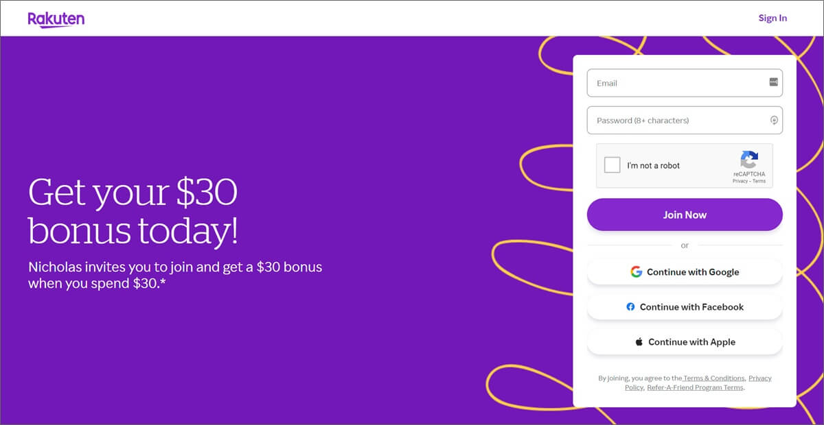 楽天でキャッシュバックをもらう