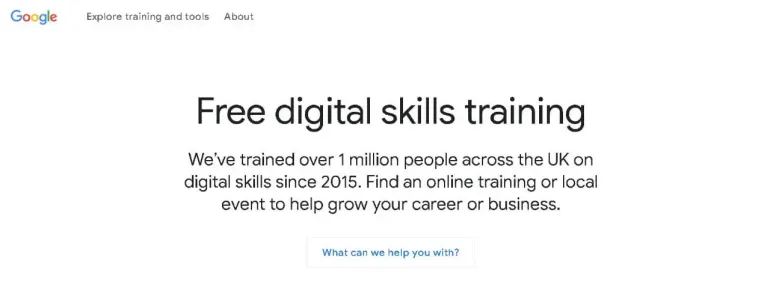 Google Digital Garage es la mejor aplicación para cursos online con certificado gratuito