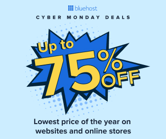 20+ สุดยอดเว็บโฮสติ้งข้อเสนอ Black Friday บนเว็บปี 2023 4 bluehost bf day