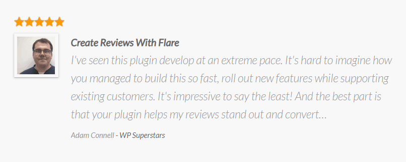 WPRichSnippets 2023 年黑色星期五優惠和網路星期一優惠(50% 折扣)7 wp-rich-snippet-testimonial-1