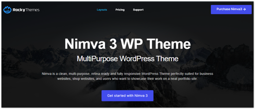 nimva 3 WP theme