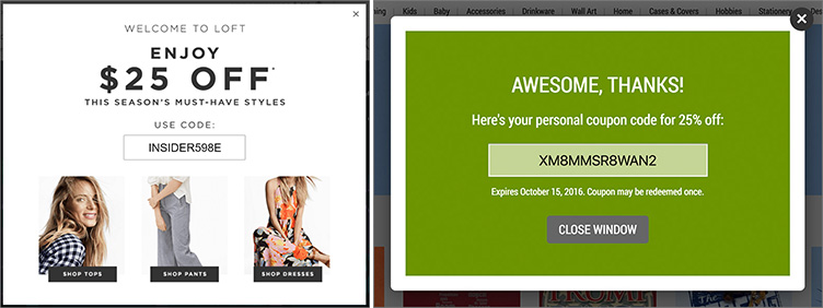 Jak 500 największych sprzedawców internetowych zbiera zapisy e-mail?