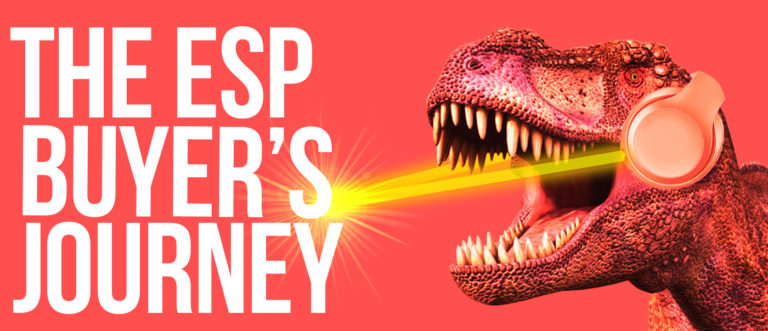 電子メールサービスプロバイダー（ESP）の購入者の旅。